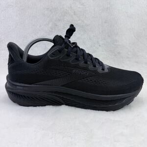 Brooks Ghost 17 Womens Triple Black Running Shoes Size 10 Athletic Sneakers
